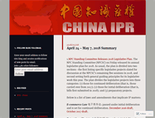 Tablet Screenshot of chinaipr.com